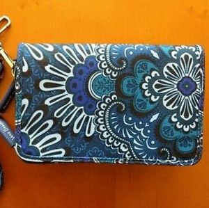 VERA BRADLEY LIGHTEN UP 3 n 1 crossbody rfid blue